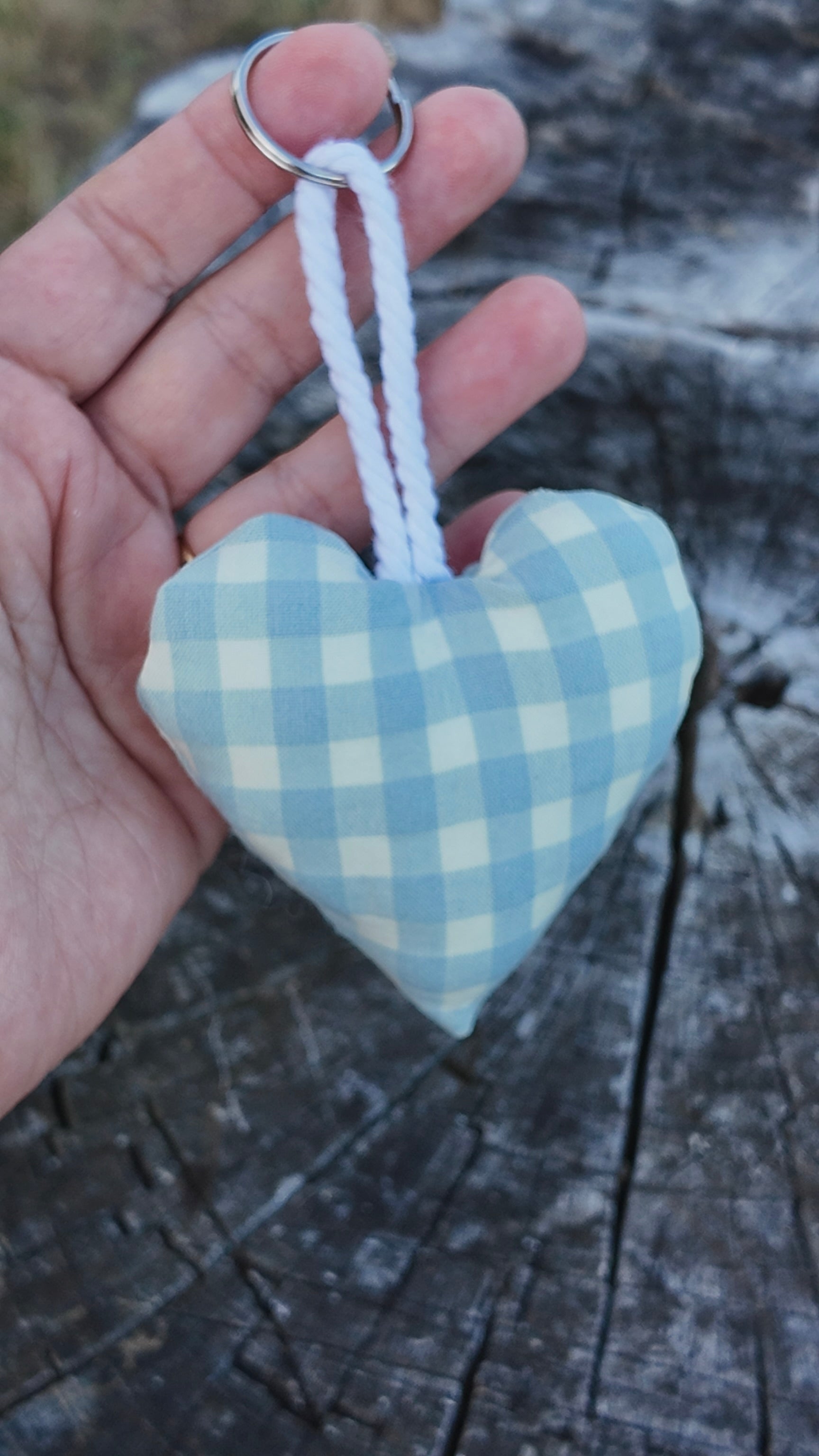 Llavero corazón  -  Colección Brezo