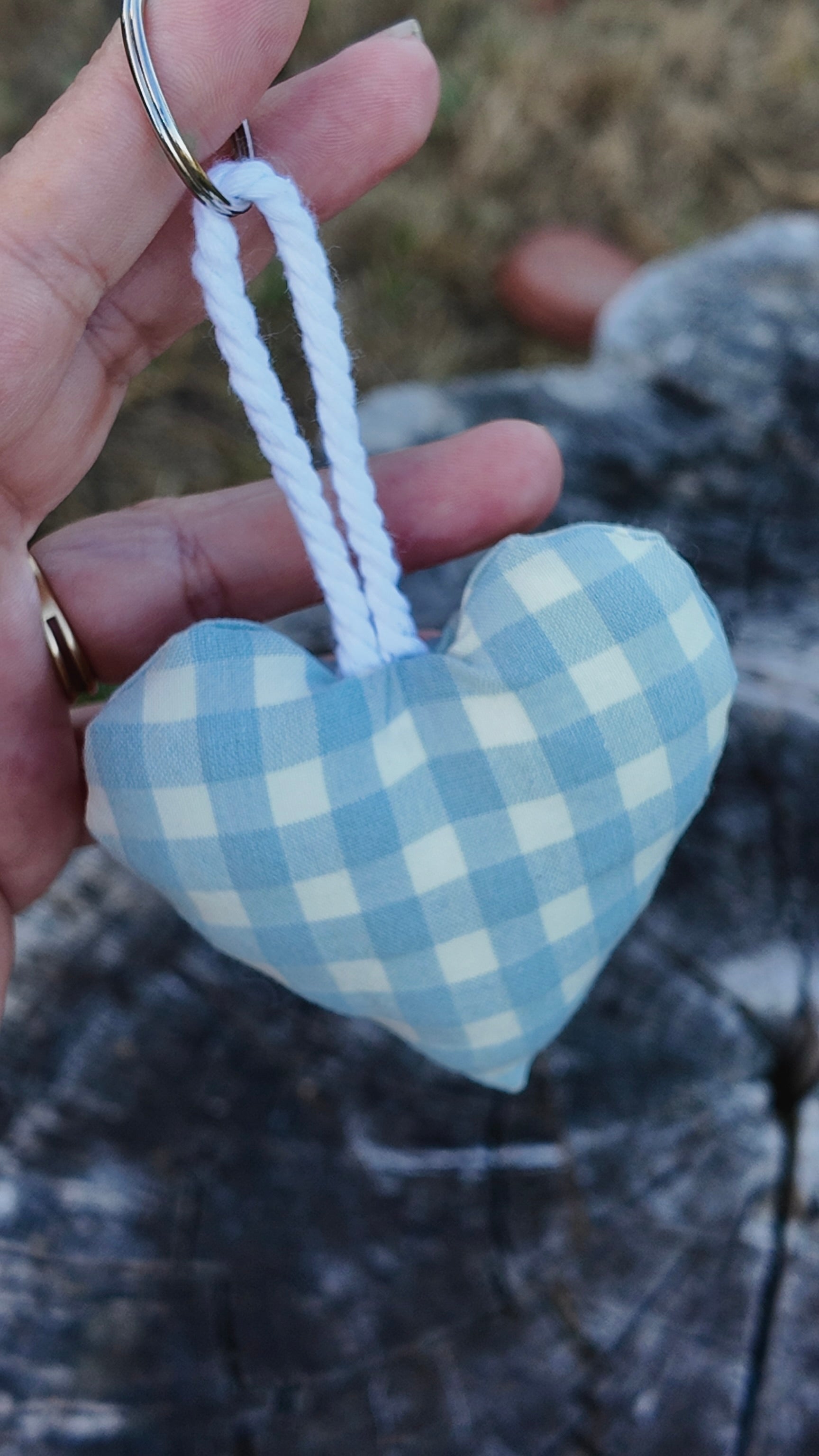 Llavero corazón  -  Colección Brezo