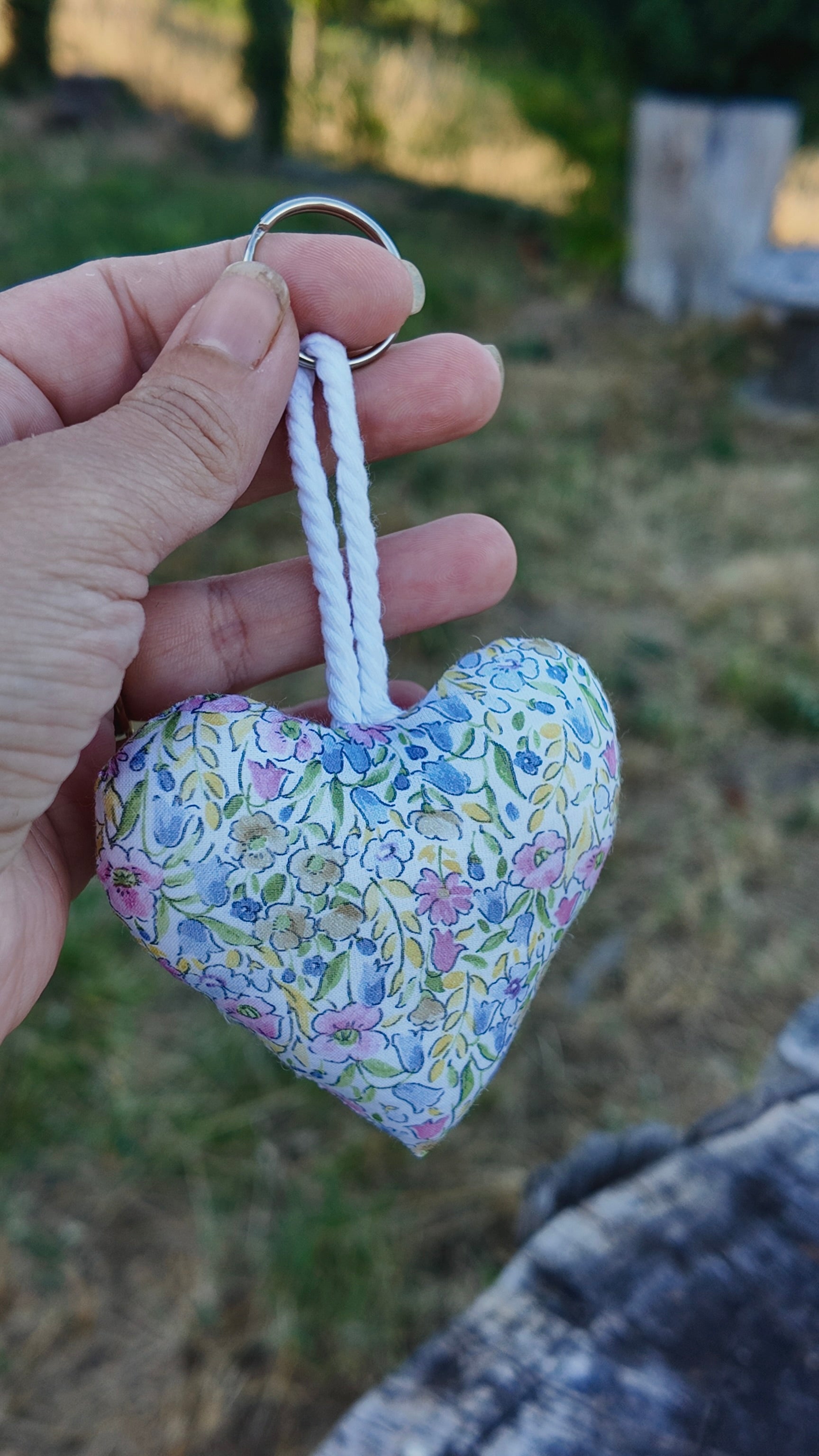 Llavero corazón  -  Colección Azalea